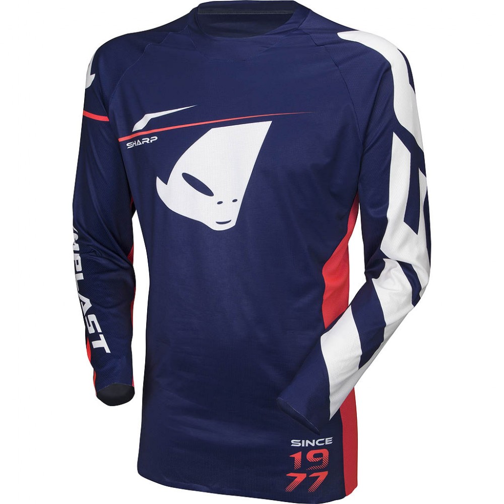 Мотоджерси UFO SLIM SHARP JERSEY Blue 