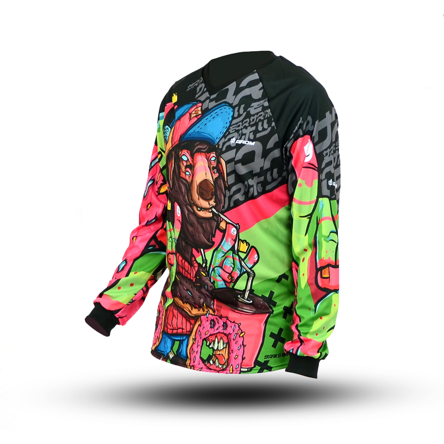 Джерси кросс GROM Fatbear Green