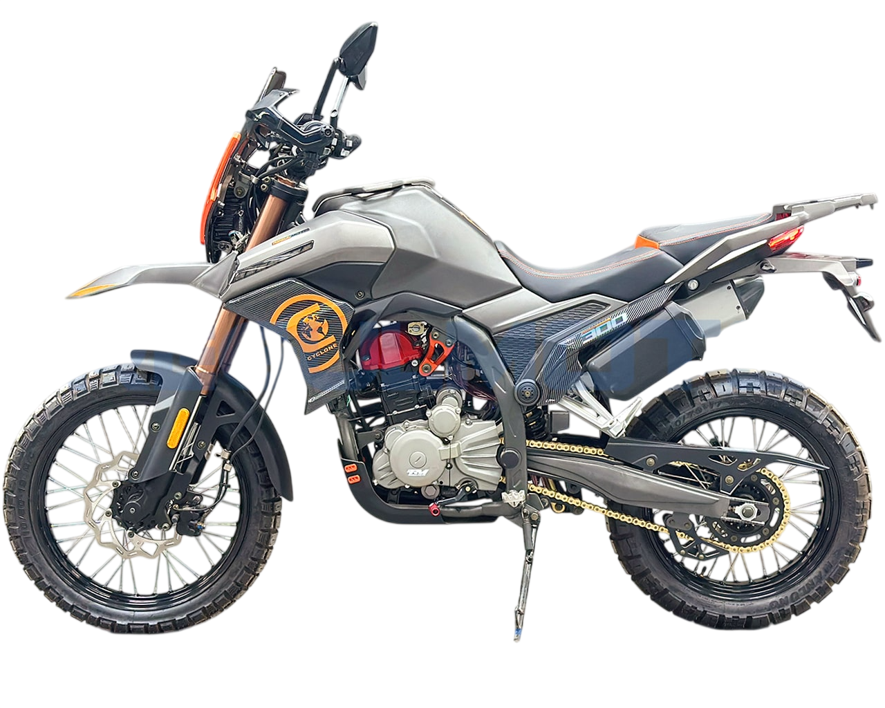 Мотоцикл Regulmoto Cyclone с ПТС (Серый)