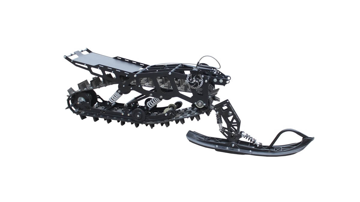 Гусеничный комплект для мотоцикла Monotrack 650_гусеница для эндуро_снегоходный комплект для мотокросса_гусянка на мото от ООО СНОУБАЙК_11