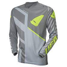 Мотоджерси UFO VANADIUM JERSEY Grey/Neon Yellow