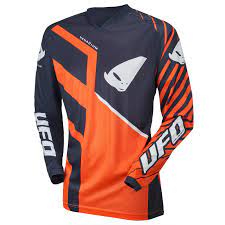 Мотоджерси UFO VANADIUM JERSEY Blue/Neon Orange