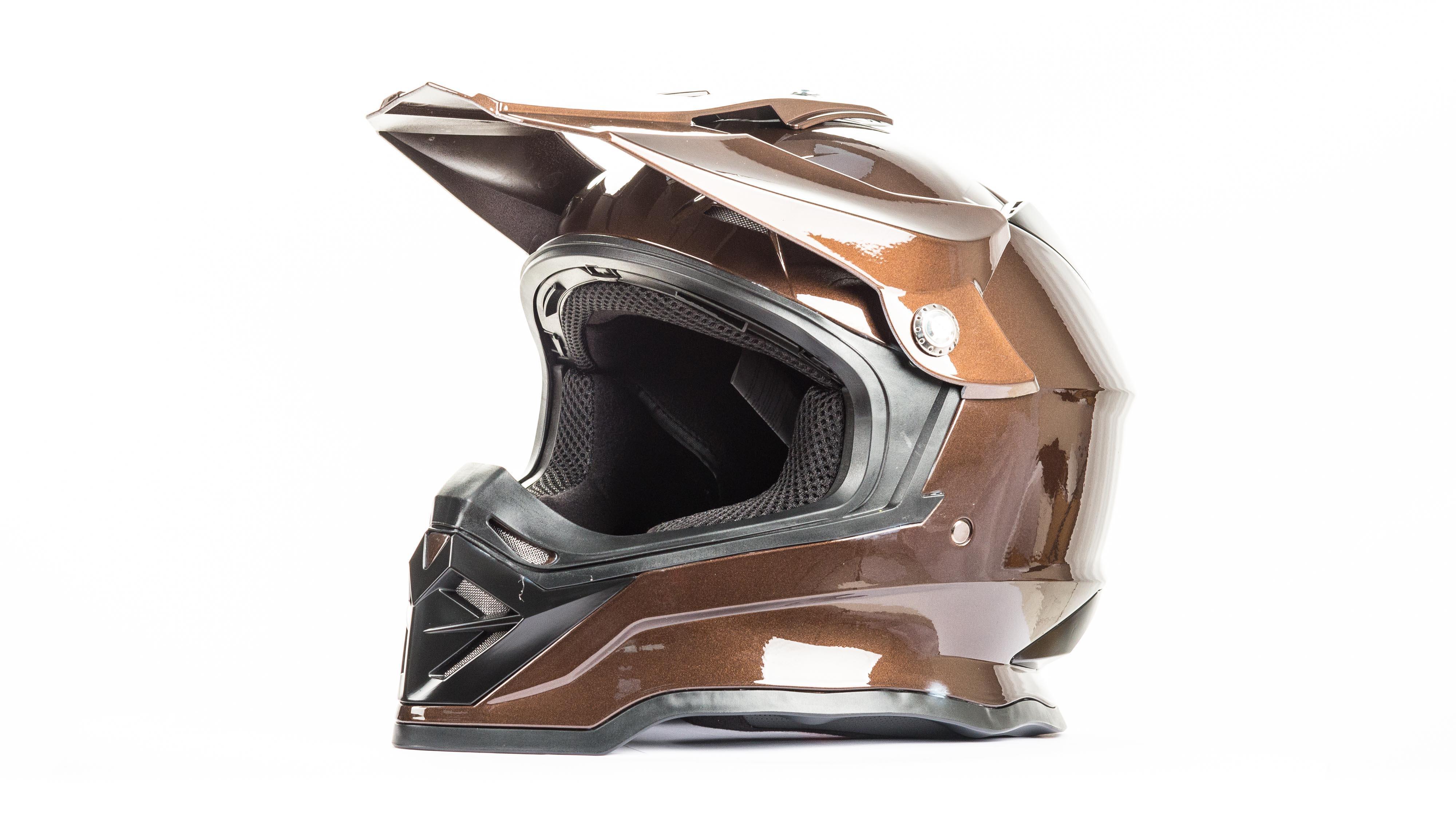 Шлем кроссовый HIZER B6197 grаy