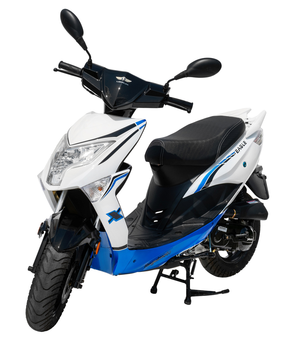 Скутер Regulmoto EAGLE 50 (колёса R12)  3