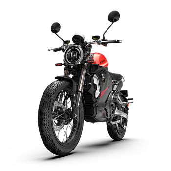 Электромотоцикл WHITE SIBERIA SUPER SOCO TC MAX 2024 Красный