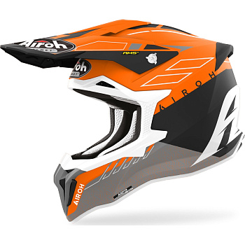 Шлем кросс Airoh STRYCKER SKIN Orange Matt
