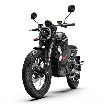 Электромотоцикл WHITE SIBERIA SUPER SOCO TC MAX 2024 Черный