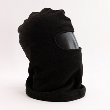 Подшлемник (Балаклава) Черный Флис
