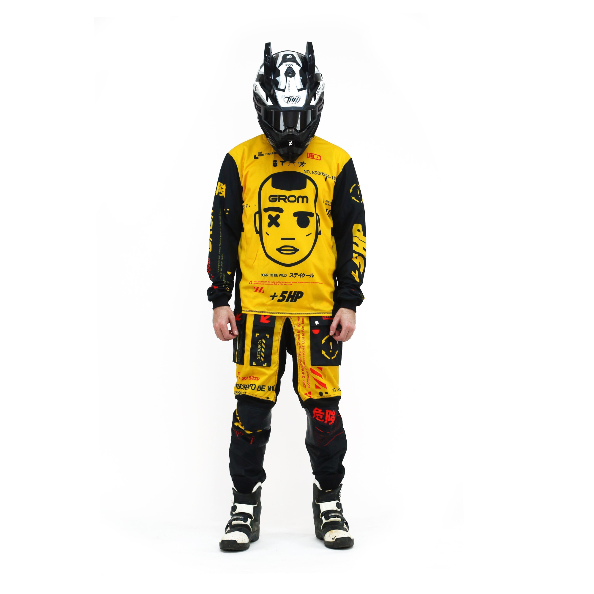 Джерси кросс Grom Vandal yellow